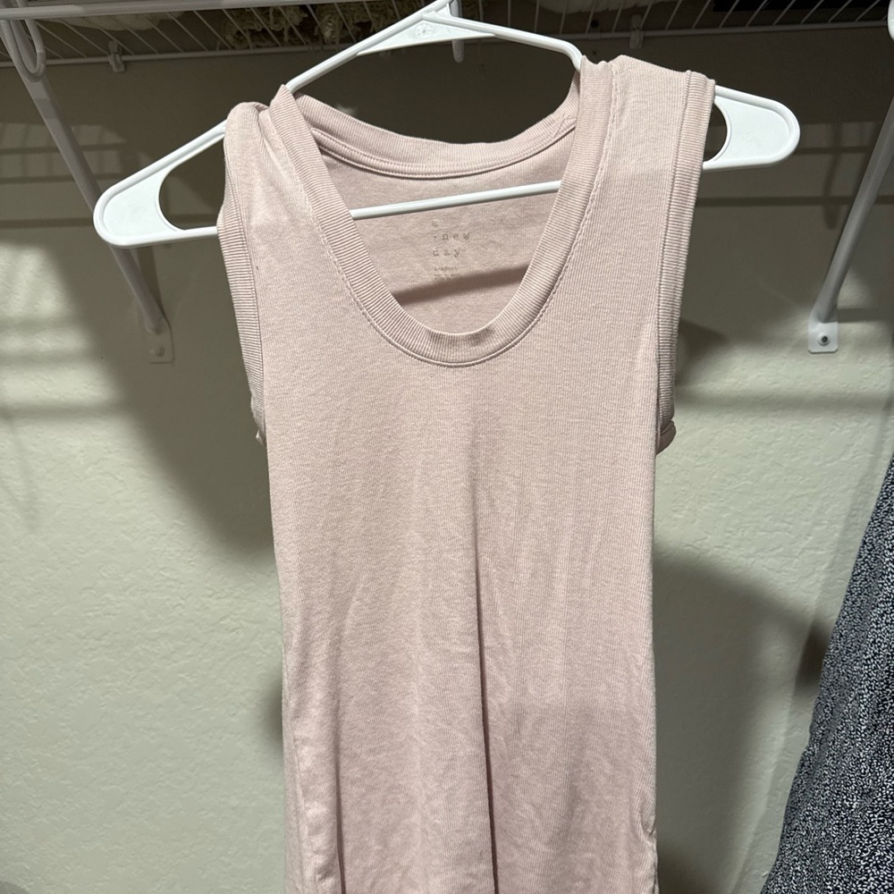 Sleeveless Pink Top